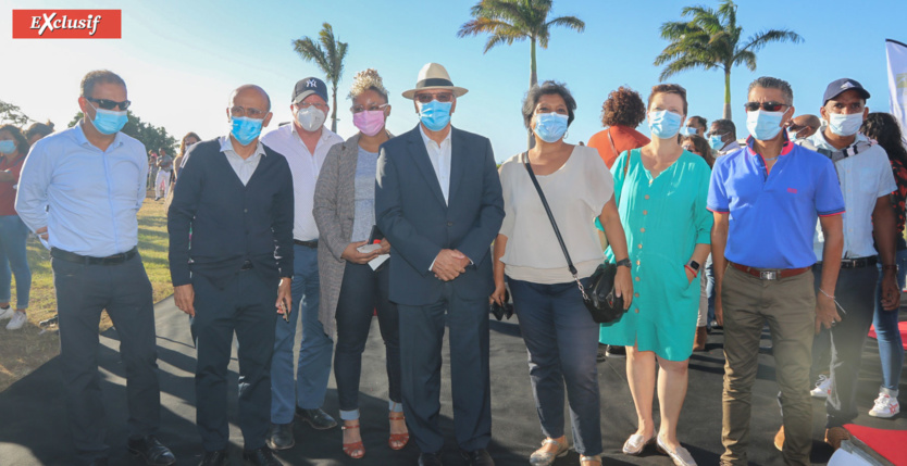 Plusieurs élu.e.s étaient présentes pour ce lancement Plusieurs élu.e.s étaient présentes pour ce lancement