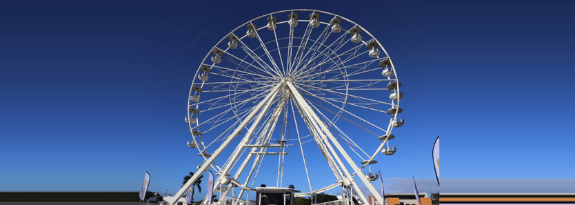 La Grande Roue au Parc de la Trinité à Saint-Denis: photos La Grande Roue au Parc de la Trinité à Saint-Denis: photos