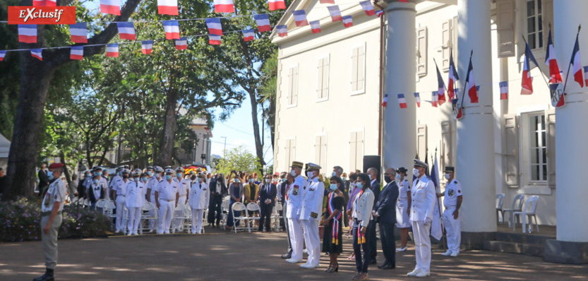 Cérémonie du 14 juillet au Jardin de l'Etat: photos Cérémonie du 14 juillet au Jardin de l'Etat: photos