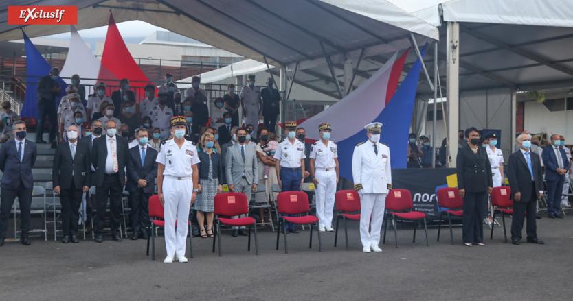 Cérémonie officielle à la Nordev Sainte-Clotilde Cérémonie officielle à la Nordev Sainte-Clotilde