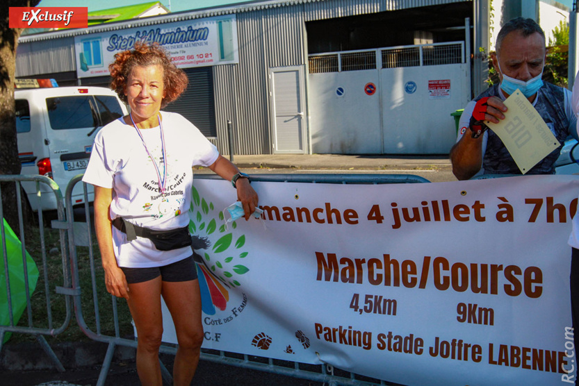 Céline Payet est venue du Tampon pour prendre part aux activités Céline Payet est venue du Tampon pour prendre part aux activités