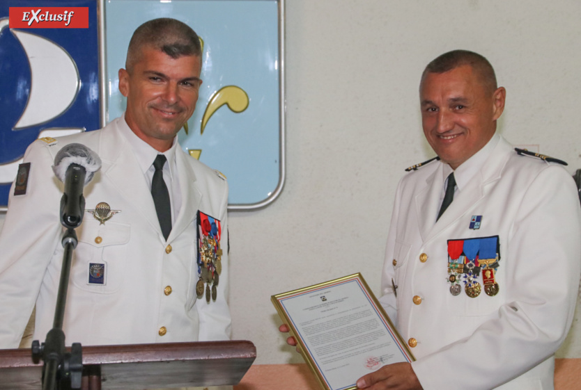Général Yves Métayer et lieutenant-colonel Sébastien Rivas Général Yves Métayer et lieutenant-colonel Sébastien Rivas