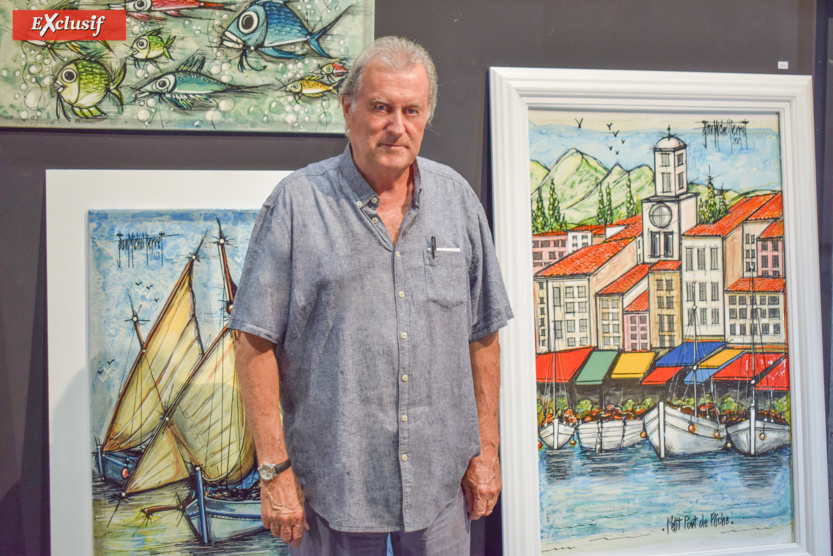 Jean-Michel Pierret, l'ex-roi de la nuit est aussi le roi du pinceau Jean-Michel Pierret, l'ex-roi de la nuit est aussi le roi du pinceau