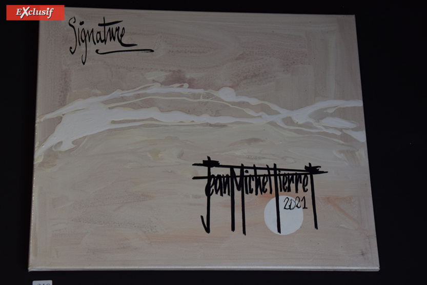 La signature de l'artiste La signature de l'artiste