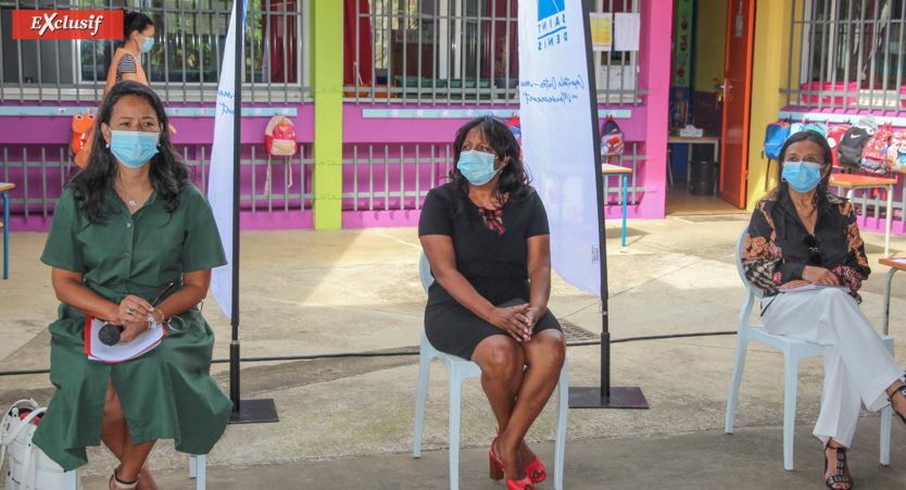 Brigitte Adame, Claudette Clain, et Joëlle Raharinosy Brigitte Adame, Claudette Clain, et Joëlle Raharinosy