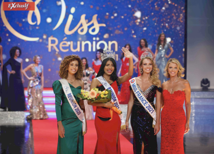 Lors de la finale Miss Réunion 2021, Sylvie Tellier (à droite) avait fait l'annonce en direct sur Antenne Réunion Lors de la finale Miss Réunion 2021, Sylvie Tellier (à droite) avait fait l'annonce en direct sur Antenne Réunion