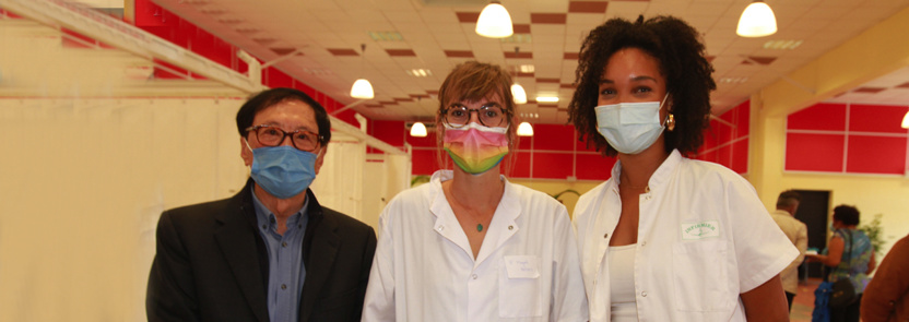 Un nouveau centre de vaccination à la Plaine des Cafres Un nouveau centre de vaccination à la Plaine des Cafres