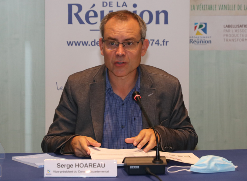 Serge Hoareau, 1er vice-président du Département