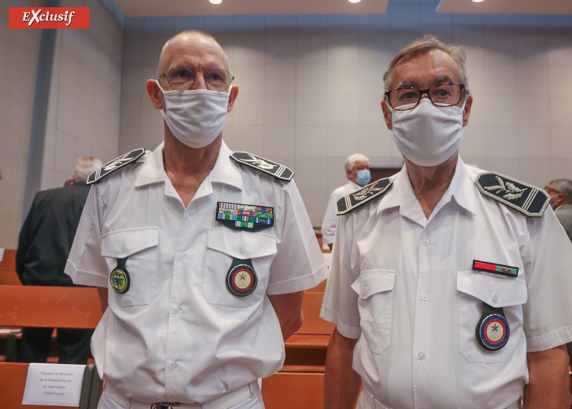 Pascal Bruneau, directeur du Centre Pénitentiaire de Saint-Denis, et Patrice Puaud, directeur du Centre de Détention du Port Pascal Bruneau, directeur du Centre Pénitentiaire de Saint-Denis, et Patrice Puaud, directeur du Centre de Détention du Port