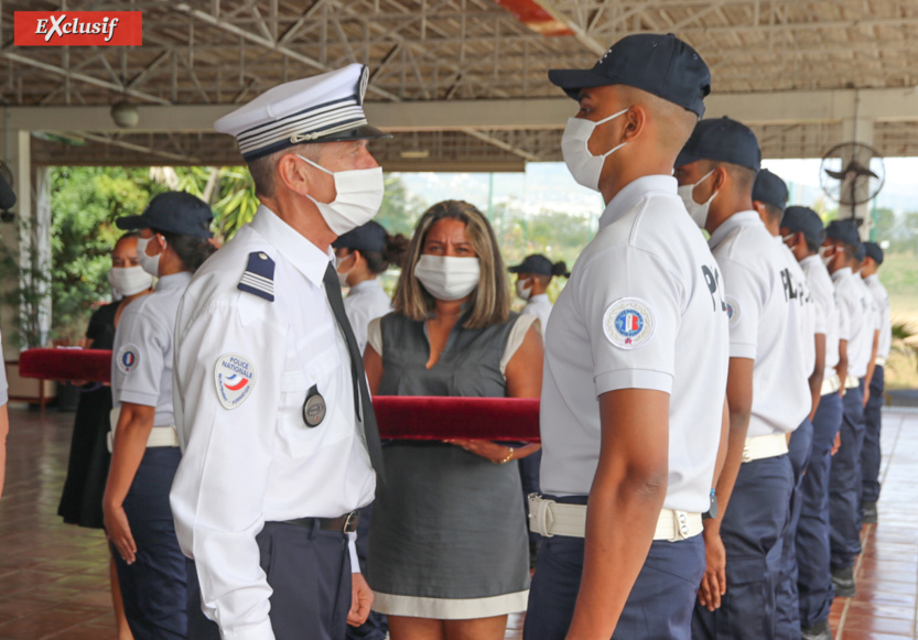 Police Nationale: cérémonie de sortie des cadets de la République