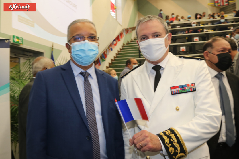 Cyrille Melchior et Jacques Billant, Préfet de La Réunion
