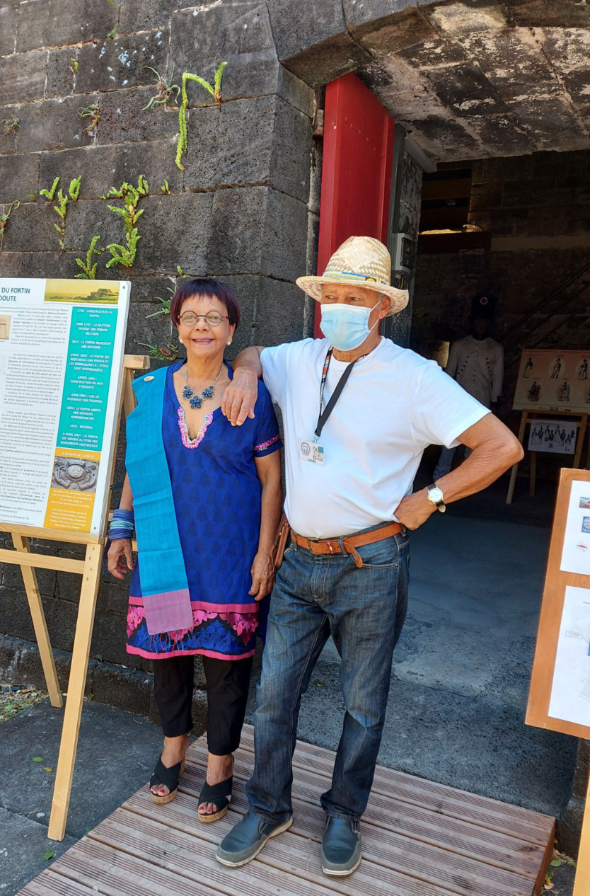Dominique Dambreville et Jean-Claude Odon