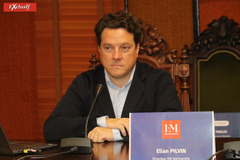 Elian Pilvin, directeur de l'EM Normandie Business School