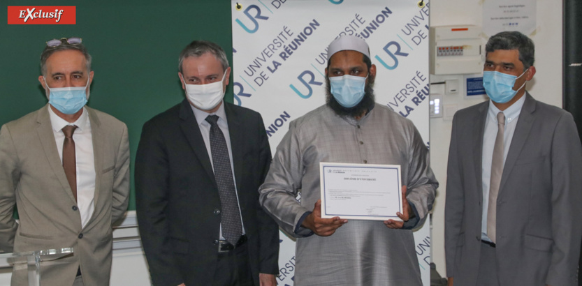 Remise de diplômes "République et religions" à l'Université de La Réunion