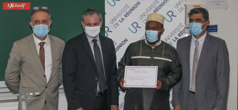 Remise de diplômes "République et religions" à l'Université de La Réunion