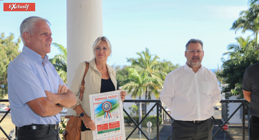 Solidarité: remise de chèque en faveur des soldats blessés ou morts en service Solidarité: remise de chèque en faveur des soldats blessés ou morts en service