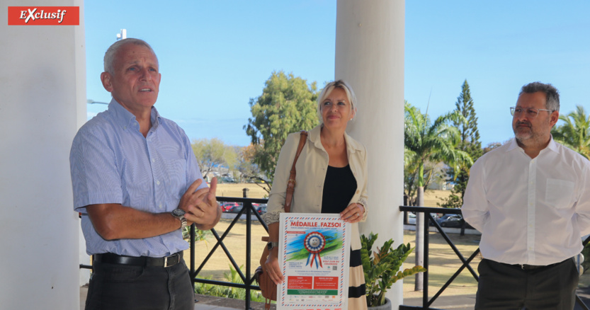 Solidarité: remise de chèque en faveur des soldats blessés ou morts en service Solidarité: remise de chèque en faveur des soldats blessés ou morts en service