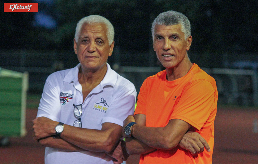 Jean-Claude et Jean-Louis Prianon, bien engagés dans l’organisation de ce championnat Jean-Claude et Jean-Louis Prianon, bien engagés dans l’organisation de ce championnat