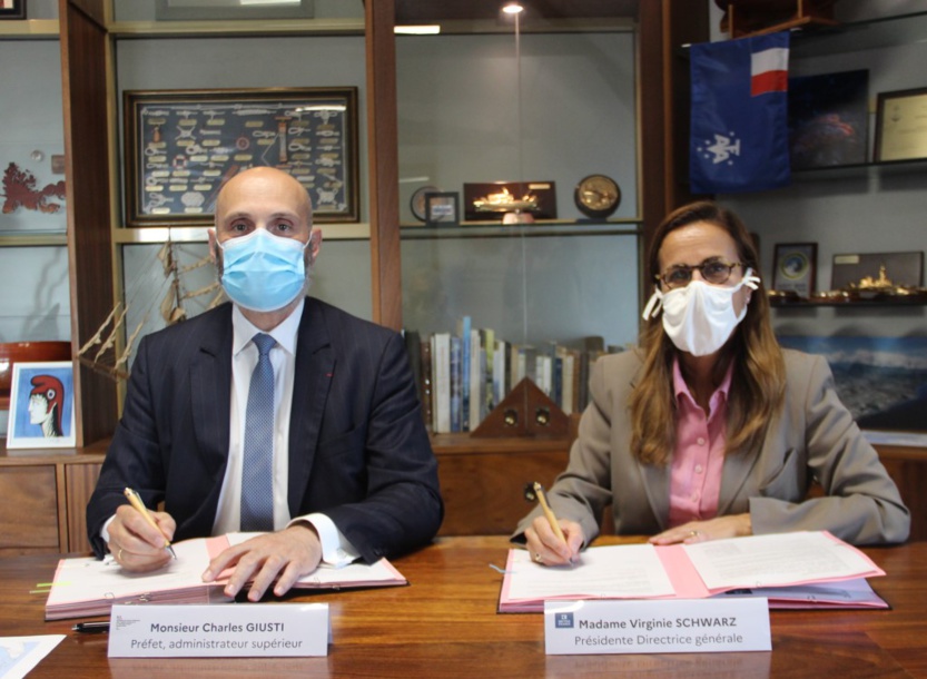 Charles Giusti et Véronique Schwarz ont signé le renouvellement de leur partenariat Charles Giusti et Véronique Schwarz ont signé le renouvellement de leur partenariat