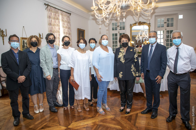 Roselyne Bachelot a découvert l'évolution du projet du musée historique de Villèle Roselyne Bachelot a découvert l'évolution du projet du musée historique de Villèle