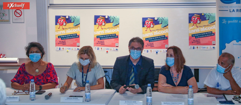 La conférence de presse de lancement de la Semaine de prévention des Addictions et des Comportements à risques chez les jeunes La conférence de presse de lancement de la Semaine de prévention des Addictions et des Comportements à risques chez les jeunes