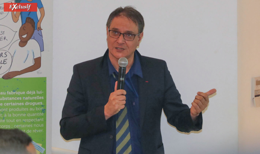 Le Dr David Mété, addictologue au CHU Le Dr David Mété, addictologue au CHU