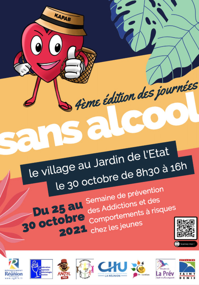 Journée Sans Alcool samedi 30 octobre à Saint-Denis: "Ensemb nou lé kapab!"