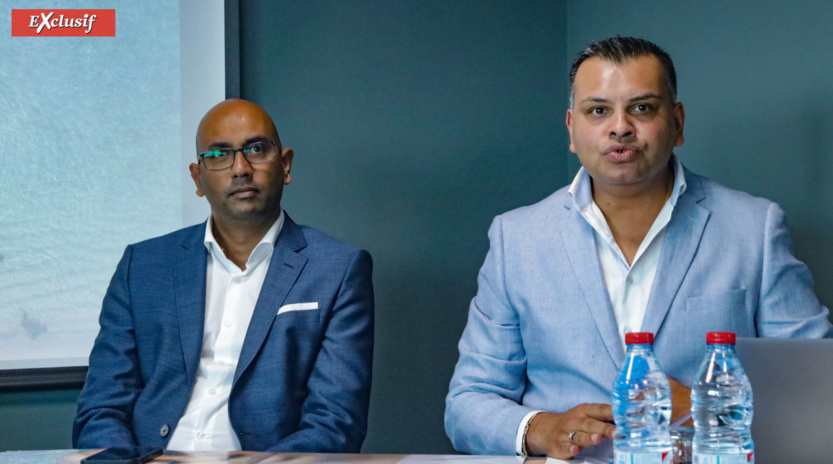 Ken Arian, président directeur général de l’Airport Holdings, et Arvind Bundhun, directeur de la MTPA Ken Arian, président directeur général de l’Airport Holdings, et Arvind Bundhun, directeur de la MTPA