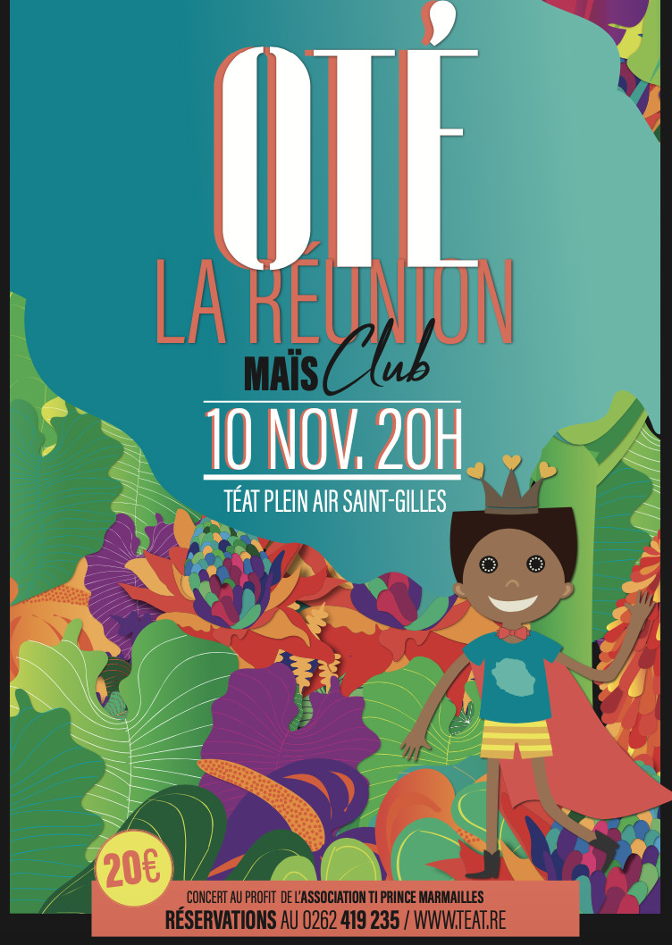 "Oté La Réunion": concert solidaire pour les enfants atteints de cancer le 10 novembre "Oté La Réunion": concert solidaire pour les enfants atteints de cancer le 10 novembre