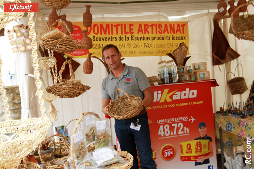 Les produits de «Domitile Artisanat» qui a pignon sur rue à Trois Mares