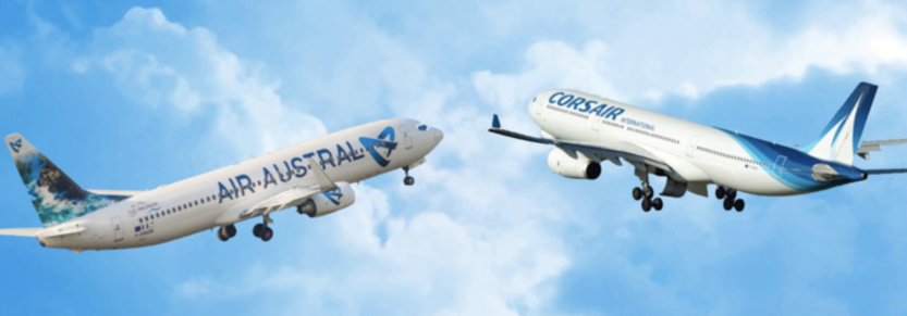 Rapprochement entre Air Austral et Corsair: "une option", selon le gouvernement Rapprochement entre Air Austral et Corsair: "une option", selon le gouvernement