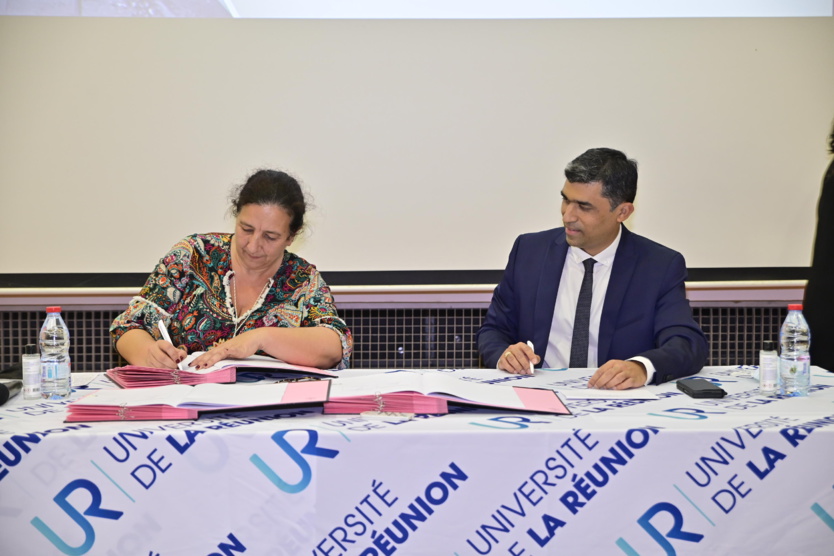La Ministre Frédérique Vidal en visite à l'Université de La Réunion
