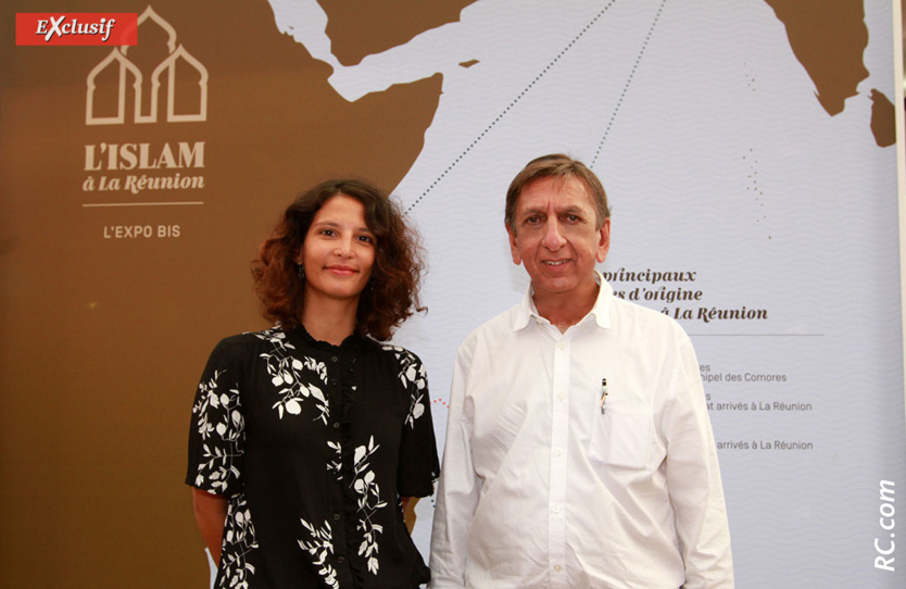 Anne-Laure Garaïos et Aziz Patel d'Exclusif Réunion