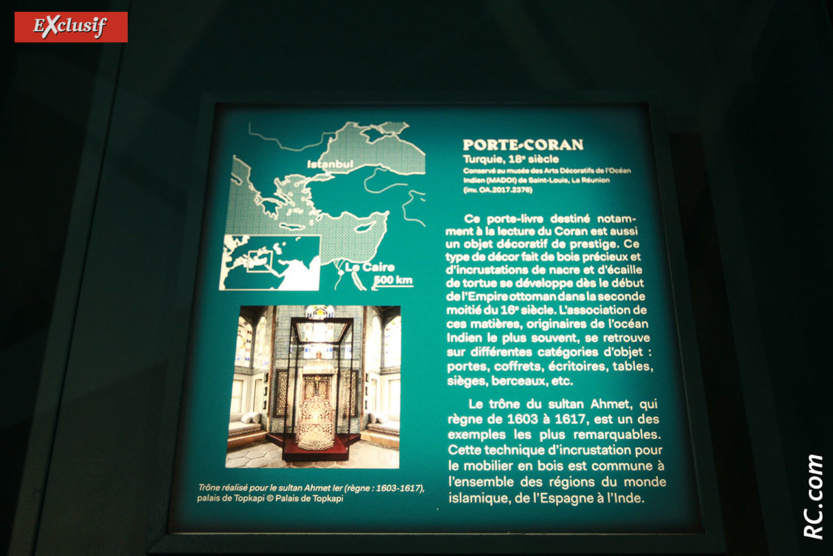 Expo "Arts de l'Islam", monde islamique et musulmans de La Réunion