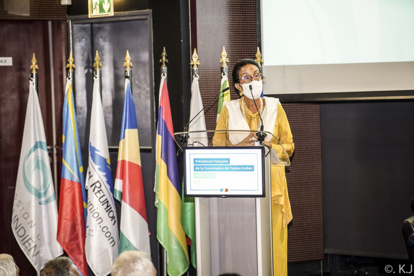 Huguette Bello a ouvert la cérémonie Huguette Bello a ouvert la cérémonie