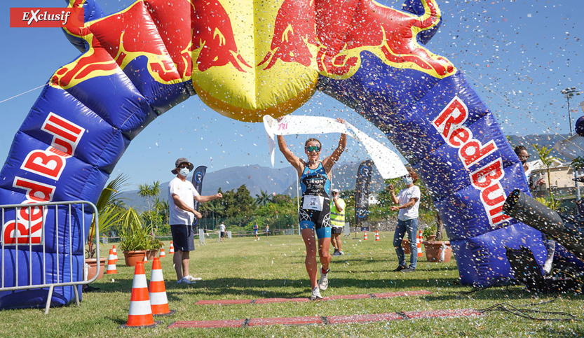 Arrivée victorieuse de Justine Guérard Arrivée victorieuse de Justine Guérard