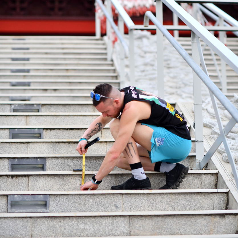 Le «towerrunner» orléanais prépare son défi avec minutie Le «towerrunner» orléanais prépare son défi avec minutie