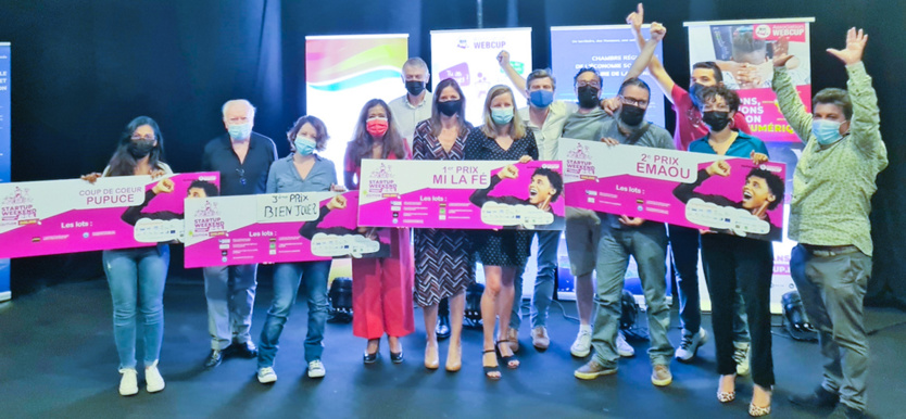 Les lauréates du Startup weekend ESS 2021