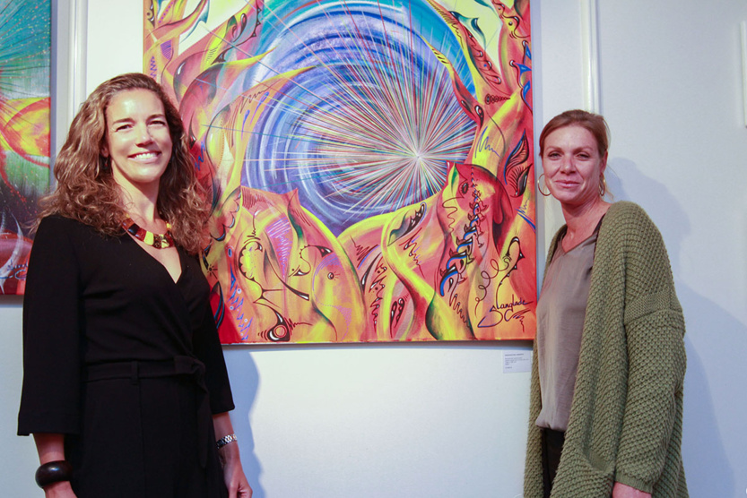 Expo de Sandrine Langlade: "Feux de joie" à la Cité du Volcan
