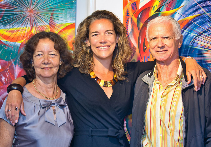 Mes parents, qui ont énormément facilité l'organisation à distance