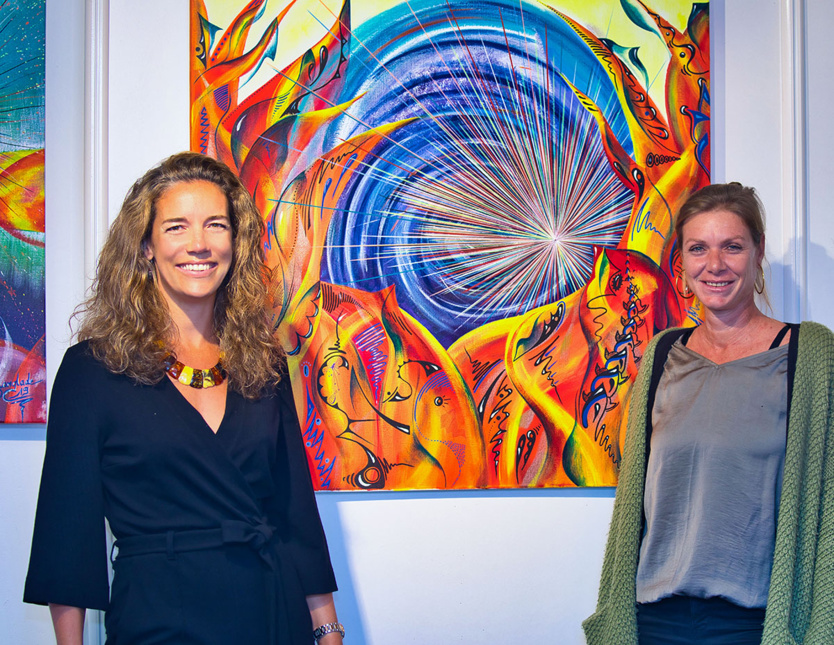 Expo de Sandrine Langlade: "Feux de joie" à la Cité du Volcan