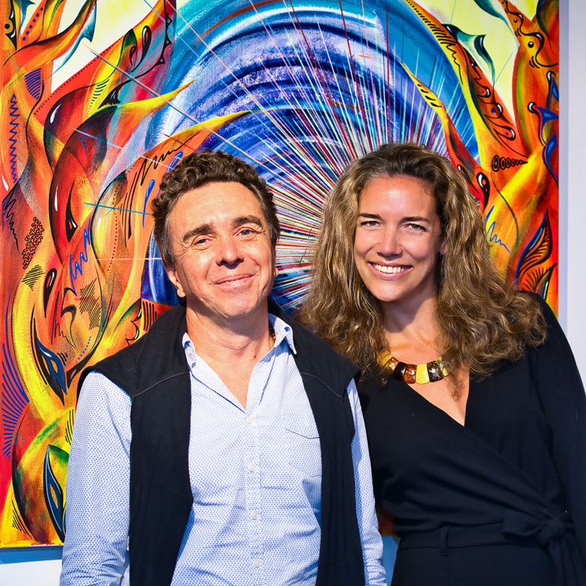 Avec Thierry Boyer, directeur des musées de La Réunion