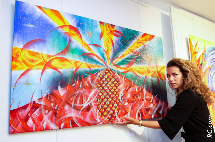 Expo de Sandrine Langlade: "Feux de joie" à la Cité du Volcan