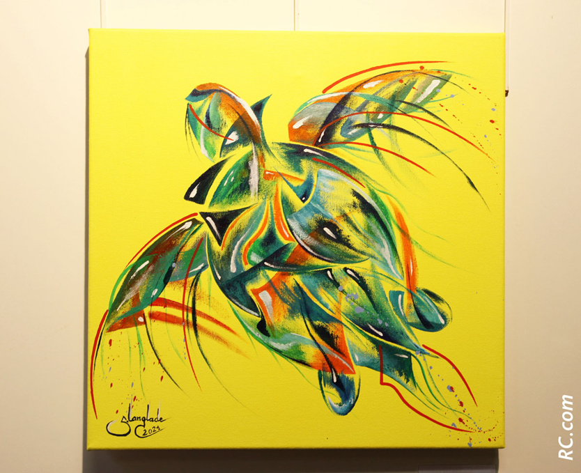 Expo de Sandrine Langlade: "Feux de joie" à la Cité du Volcan