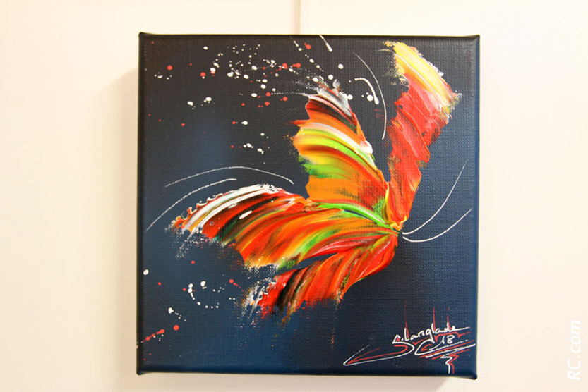 Expo de Sandrine Langlade: "Feux de joie" à la Cité du Volcan Expo de Sandrine Langlade: "Feux de joie" à la Cité du Volcan