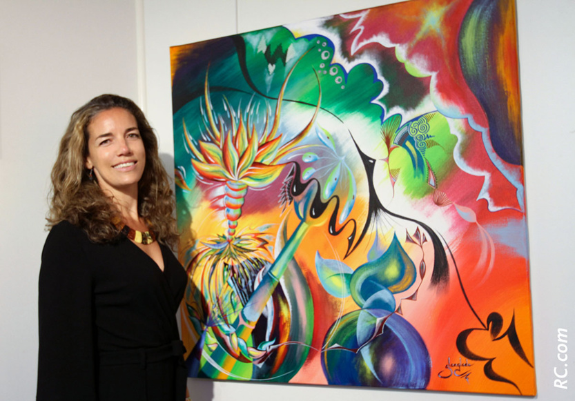 Expo de Sandrine Langlade: "Feux de joie" à la Cité du Volcan