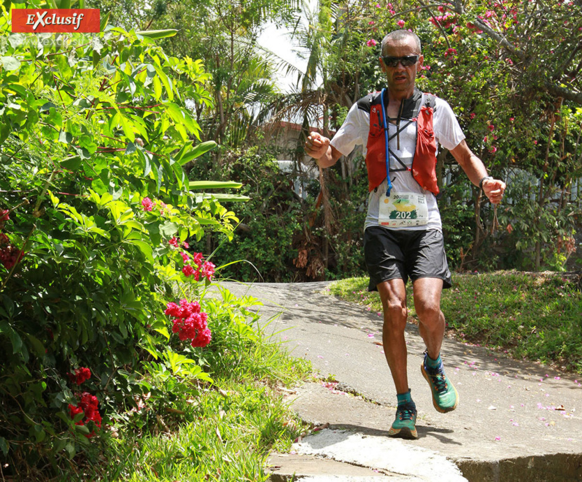 Philippe en était à son deuxième trail... Philippe en était à son deuxième trail...