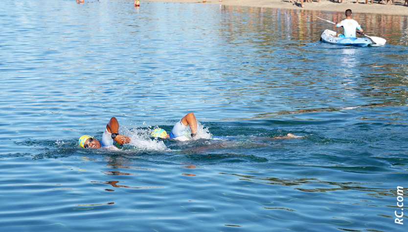 Handitandem est parti quelques minutes avant les autres concurrents Handitandem est parti quelques minutes avant les autres concurrents