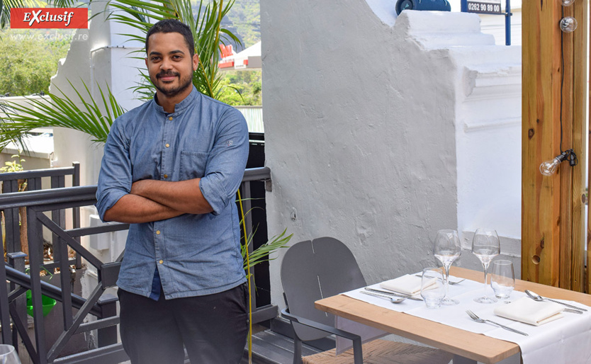 Le chef Ludovic Amédée, nouveau maître des lieux Le chef Ludovic Amédée, nouveau maître des lieux