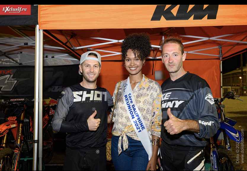 Brice Izzo, Tatiana Faubourg, et Sébastien Bouyssou, les deux stars FMX